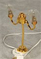 Bordslampa m två armar, 1.12, lampor hela, 180802.jpg