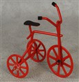 Cykel i röd metall, 230322.jpg
