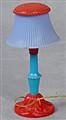 Golv- el bordslampa, lyser svagt, 100918.jpg