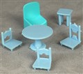 Möbler, små, i blå plast, 220322.jpg